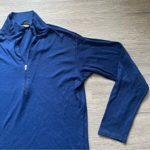 Women’s Navy Blue Half-Zip